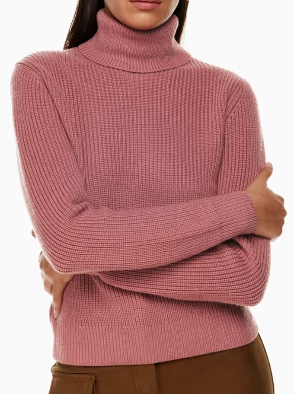 Wilfred Laurel Turtleneck Wool Knit Sweater Size Large